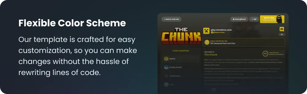 Flexible Color Scheme